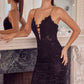 Nox Anabel R282-1 Mermaid Long Dress Corset Open-Back