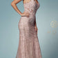 Nox Anabel R282-1 Mermaid Long Dress Corset Open-Back