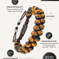 Tigers Eye Beaded Bracelet - Morocco