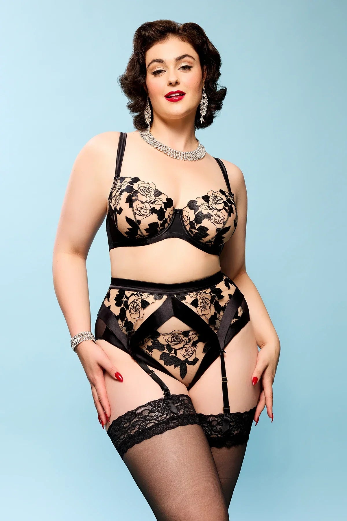 Dita Von Teese Rosabelle Sheer Bikini Panty-4