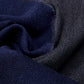 Romeo (blue/grey) - Italian warm and soft scarf made from 100% wool