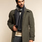 Romeo (blue/grey) - Italian warm and soft scarf made from 100% wool
