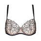 Gorteks Rumi Sheer Mesh Demi Cup Bra