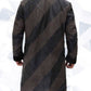 Ralph Two-Tone Long Men’s Shearling Leather Trench Coat