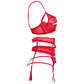 Axami Intense Sheer Mesh Lace Garter Belt-4