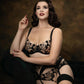 Dita Von Teese Rosabelle Underwire Balconette Bra Black