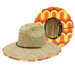 Peter Grimm Retro straw lifeguard hat by HatCountry with wide brim and classic woven design