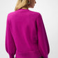 Rhinestone Button Sweater - 253906
