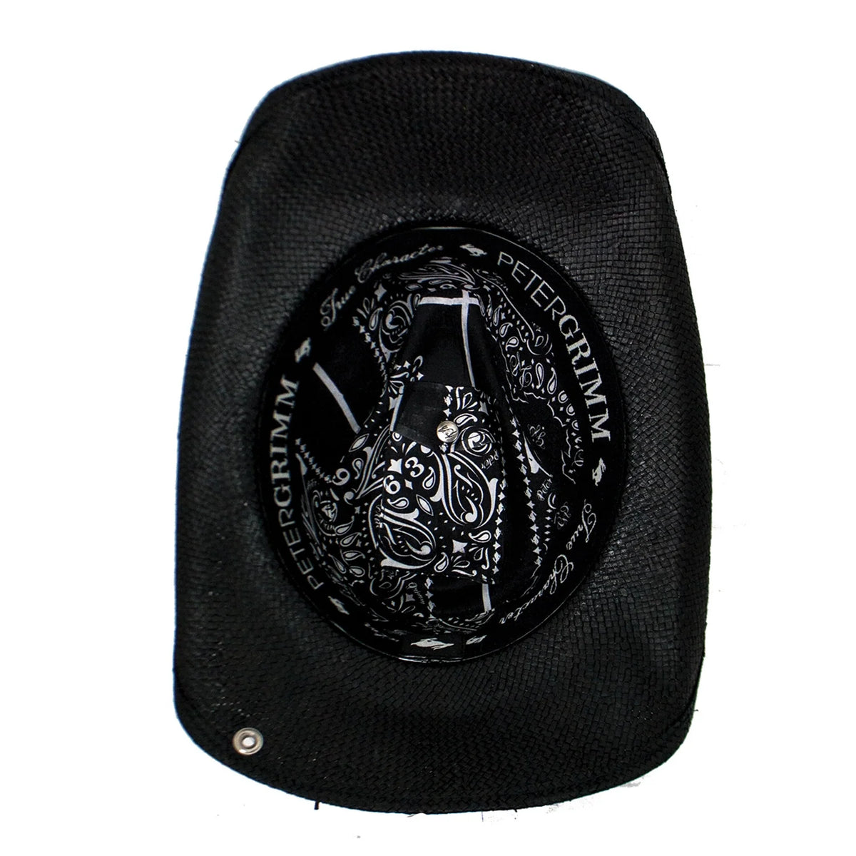 Peter Grimm Rory straw cowboy hat by HatCountry, natural woven straw with a classic cowboy crown and brim