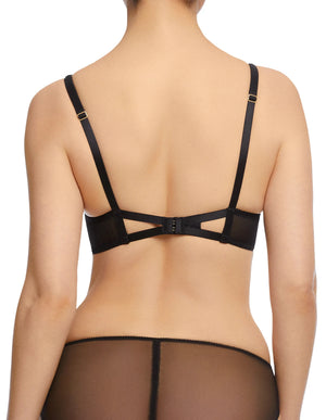 Dita Von Teese Rosabelle Underwire Balconette Bra Black-1
