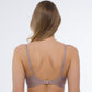 Samanta Rosalia Latte Sheer Mesh Tulle Tulip Seam Full Figure Bra-1