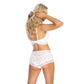 Sheer Lace Wireless Bralette Gizela White-3