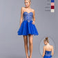 CLEARANCE - Aspeed S2040 Sweetheart Neckline Strapless Short Dress (Size 3XL)