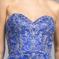 CLEARANCE - Aspeed S2040 Sweetheart Neckline Strapless Short Dress (Size 3XL)
