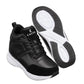 CALTO - S22818 - 3.6 Inches Taller (Black) - High - Top Sneakers