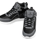 CALTO - S3061 - 4 Inches Taller (Black/Grey) - Lightweight Sneakers