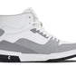 CALTO - S4751 - 3 Inches Taller (White/Grey) - High Top Sneakers