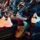 CALTO - S5281 - 2.6 Inches Taller (Cement/Translucent Onyx Sole) - Chunky Sole Sporty Sneakers