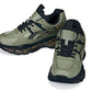 CALTO - S5284 - 2.6 Inches Taller (Khaki Green/Translucent Onyx Sole) - Chunky Sole Sporty Sneakers