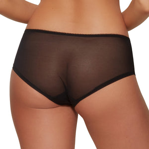 Gossard Superboost Lace Electric Blue Sheer Shorts Panty-1