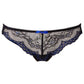 Gossard Superboost Lace Electric Blue Sheer Thong Panty-2