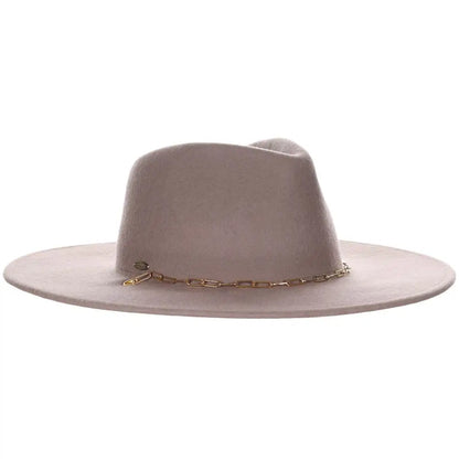 Scala Candace - Wool Felt Wide Brim Fedora Hat