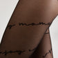 Fantasy Tights Conte Sentiment - Diagonal Inscriptions