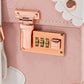 SarahFace Carry-on - Embossed Pink's