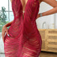 Low Cut Fringe Chemise