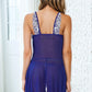 Lace Inset Jagged Hem Babydoll