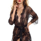 Rose Lace Robe