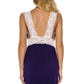 Jersey Knit and Lace Babydoll