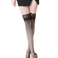 Glitter Net Thigh High Stockings