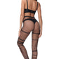 Horizontal Band Pantyhose