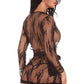 Delicate Lace Short Robe