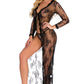 Long Lace Babydoll Robe