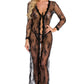 Long Lace Babydoll Robe