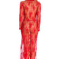 Long Lace Babydoll Robe
