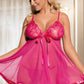 Mesh and Floral Babydoll