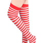 Thigh High Stockings with Stripes