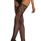 Jacquard Garter Pantyhose