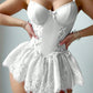 Lace Skirted Babydoll Set