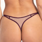 Samanta Silvia Aubergine String Thong Panty-1
