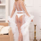 Plus Size Deluxe Ruffle Robe