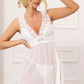 Deep V Mesh Babydoll