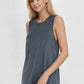 Trophy Yoga relaxed fit tank top, made in USA, shown from the front