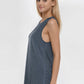 Trophy Yoga relaxed fit tank top, made in USA, casual sleeveless shirt front view