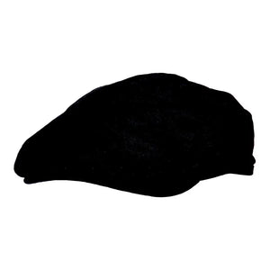 Scala Hood - Leather Flat Cap