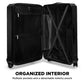 Cheerful Cruiser 3 Piece Expandable Iconic Luggage Set-1