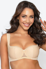 Balconette Bra PariPari Sophia Beige-0